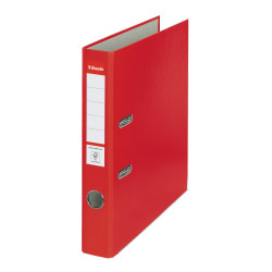 Iratrendező A4, 5cm, élvédő sínnel, 81193 Esselte Economy piros Iratrendező Esselte