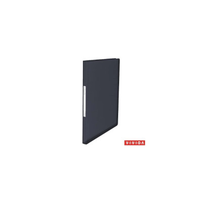 Iratvédő mappa A4, 20 tasakos Esselte Vivida fekete