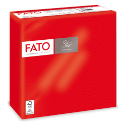 Szalvéta 2 rétegű 38 x 38 cm 40 lap/cs Fato Star piros_82990400 Szalvéták Fato