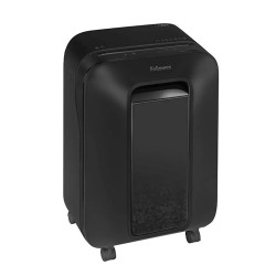 Iratmegsemmisítő, 11lap, mikrokonfetti vágás 2x12mm, Fellowes® Powershred LX201, fekete Iratmegsemmisítő gép Fellowes