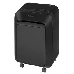 Iratmegsemmisítő, 14lap mikrokonfetti vágás 2x12mm, Fellowes® Powershred LX211, fekete Iratmegsemmisítő gép Fellowes