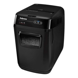 Iratmegsemmisítő, 150lap, konfetti vágás 4x50mm, Fellowes® AutoMax 150C Iratmegsemmisítő gép Fellowes
