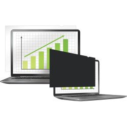 Monitorszűrő, betekintésvédelemmel, 11,06, 16:09, Fellowes® PrivaScreen™, fekete Notebook - laptop kiegészítő Fellowes
