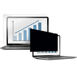 Monitorszűrő, betekintésvédelemmel, 287x179mm, 13,3, 16:10, Fellowes® PrivaScreen, fekete Notebook - laptop kiegészítő Fellowes