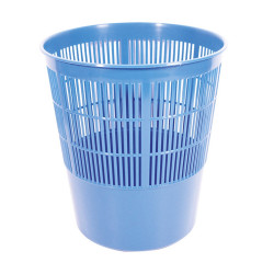 Papírkosár 16l, Fornax műanyag rácsos, Fornax, kék Papírkosár, szemetes Fornax