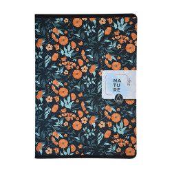 Füzet iskolai A5, 48ap, vonalas 21-48 4-8 osztályos Design 3D Nature Iskolai füzet Fűzfő
