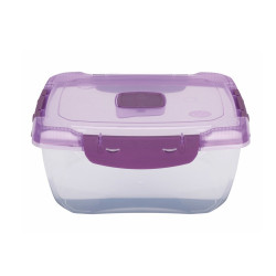 Ételtároló doboz 1,4 literes csatos és szelepes mikrós-fagyasztós_lányos színek Háztartási eszközök Il-pe