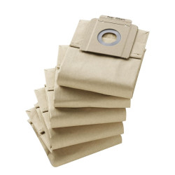 Porzsák papír 10 db/doboz Karcher T10/1 Háztartási gép alkatrészek Karcher