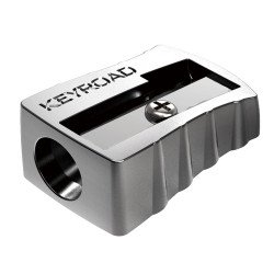 Hegyező 1 lyukú fém 2 db/bliszter Keyroad Metal Hegyező Keyroad