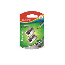 Hegyező 1 lyukú fém 2 db/bliszter Keyroad Metal Hegyező Keyroad