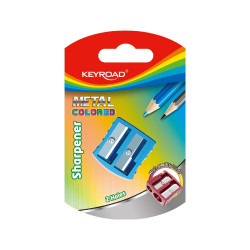 Hegyező 2 lyukú fém Keyroad Metal Colourful vegyes színek Hegyező Keyroad