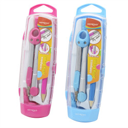 Körző ceruzás/betétes, fém Keyroad JellyBean vegyes színek Körző és kelléke Keyroad