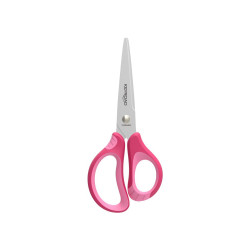 Olló 13 cm tompa fejű Keyroad Soft Grip vegyes színek