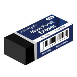 Radír, 30 db/display, Keyroad Tec Black, fekete Radír Keyroad