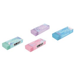 Radír, PVC mentes 20 db/display Keyroad Pastel Color vegyes színek Radír Keyroad