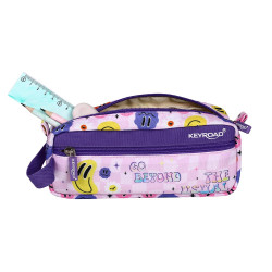 Tolltartó, lányos, Smiley, 21,5 x 9 x 5,5 cm, Keyroad Tolltartó Keyroad