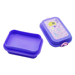 Uzsonnás doboz, 2 szintes, lányos, Smiley, Keyroad Gyermektáska, tornazsák Keyroad