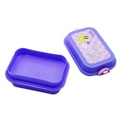 Uzsonnás doboz, 2 szintes, lányos, Smiley, Keyroad Gyermektáska, tornazsák Keyroad