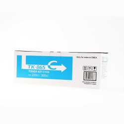 Kyocera TK865 toner cyan ORIGINAL Toner original Kyocera