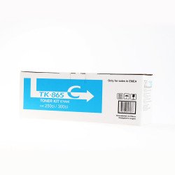 Kyocera TK865 toner cyan ORIGINAL Toner original Kyocera