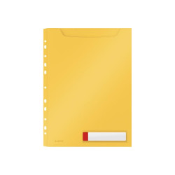 Genotherm lefűzhető A4, Maxi Leitz Cosy Privacy melegsárga Lefűzhető genotherm Leitz