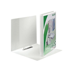 Gyűrűskönyv panorámás A4, Maxi 5,1cm, 4 gyűrű, D alakú, PP Leitz fehér Gyűrűskönyv Leitz