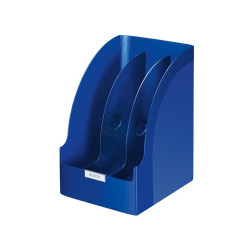 Iratpapucs 20,5cm, műanyag, elválasztókkal Leitz Plus Jumbo kék Iratpapucs Leitz
