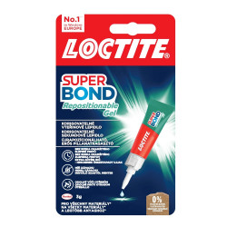 Pillanatragasztó 3g Loctite Super Bond Repositionable gél Pillanatragasztó Loctite