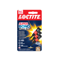 Pillanatragasztó 3x1g Loctite Super Bond Power Gél Mini Trio Pillanatragasztó Loctite