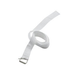 Heveder 1,2m hosszú 2,5cm, széles polipropilén szalag fém kapoccsal Archiválás NA