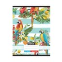 Füzet, A4, kockás, 87-32, L-Design minták, 12 db/csomag Nebulo