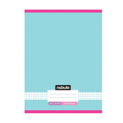 Füzet, A4, kockás, 87-32, Monochrome és Gradient minták I., 12 db/csomag Nebulo