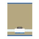 Füzet, A4, kockás, 87-32, Monochrome és Gradient minták II., 12 db/csomag Nebulo