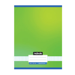 Füzet, A4, kockás, 87-32, Monochrome és Gradient minták II., 12 db/csomag Nebulo