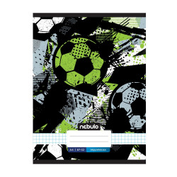 Füzet, A4, kockás, 87-32, Xtreme minták, 12 db/csomag Nebulo