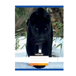 Füzet, A4, sima, 80-32, Állatos minták, 12 db/csomag Nebulo Iskolai füzet Nebulo