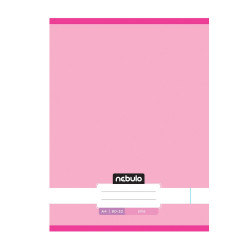 Füzet, A4, sima, 80-32, Monochrome és Gradient minták I., 12 db/csomag Nebulo