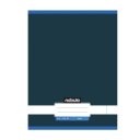 Füzet, A4, sima, 80-32, Monochrome és Gradient minták II., 12 db/csomag Nebulo