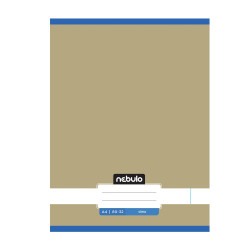 Füzet, A4, sima, 80-32, Monochrome és Gradient minták II., 12 db/csomag Nebulo