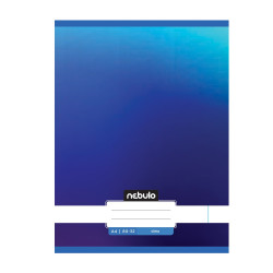 Füzet, A4, sima, 80-32, Monochrome és Gradient minták II., 12 db/csomag Nebulo Iskolai füzet Nebulo