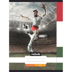 Füzet, A4, sima, 80-32, Xtreme minták, 12 db/csomag Nebulo Iskolai füzet Nebulo