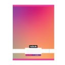 Füzet, A4, vonalas, 81-32, Monochrome és Gradient minták I., 12 db/csomag Nebulo