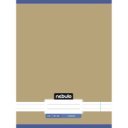 Füzet, A4, vonalas, 81-32, Monochrome és Gradient minták II., 12 db/csomag Nebulo