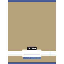 Füzet, A4, vonalas, 81-32, Monochrome és Gradient minták II., 12 db/csomag Nebulo
