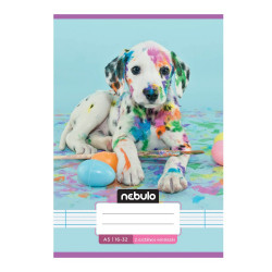 Füzet, A5, 2. osztályos vonalas, 16-32, Cuki minták, 16 db/csomag Nebulo