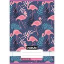 Füzet, A5, 3. osztályos vonalas, 12-32, Cuki minták, 16 db/csomag Nebulo