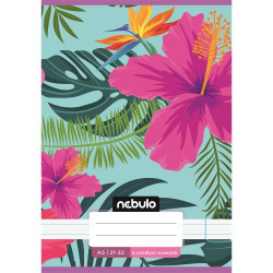 Füzet, A5, 4. osztályos vonalas, 21-32, Cuki minták, I., 16 db/csomag Nebulo