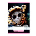 Füzet, A5, 4. osztályos vonalas, 21-32, Cuki minták, II., 16 db/csomag Nebulo