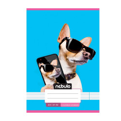 Füzet, A5, 4. osztályos vonalas, 21-32, Cuki minták, II., 16 db/csomag Nebulo