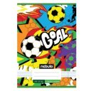 Füzet, A5, 4. osztályos vonalas, 21-32, Vagány minták, II., 16 db/csomag Nebulo